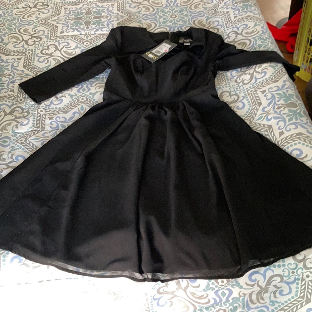 Collectif black pinup dress